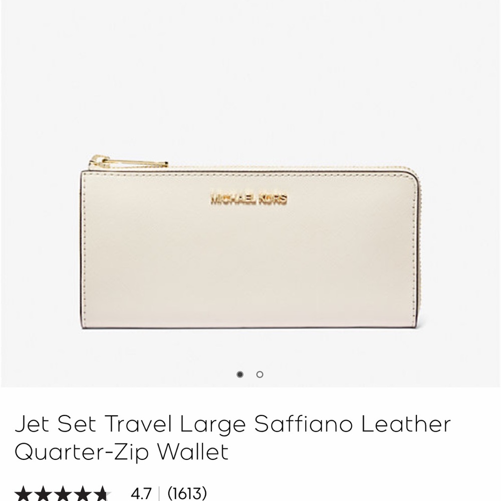 Michael Kors large wallet, only used one time ;)